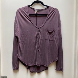 Free People we the free long sleeve top